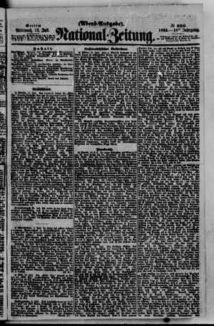 Nationalzeitung vom 12.07.1865