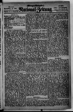 Nationalzeitung vom 15.07.1865