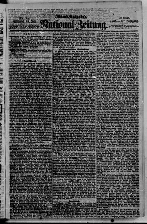 Nationalzeitung vom 19.07.1865