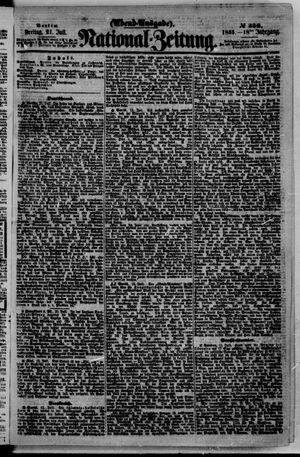 Nationalzeitung vom 21.07.1865