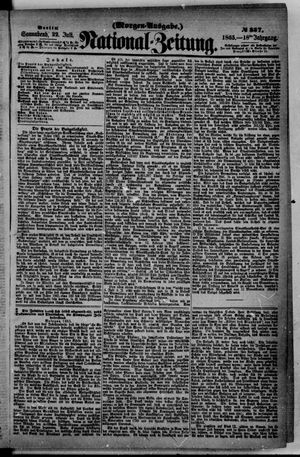 Nationalzeitung vom 22.07.1865