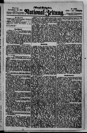 Nationalzeitung on Jul 22, 1865