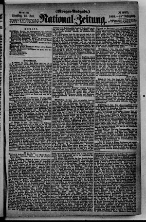 Nationalzeitung vom 25.07.1865