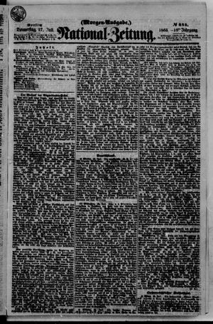 Nationalzeitung on Jul 27, 1865