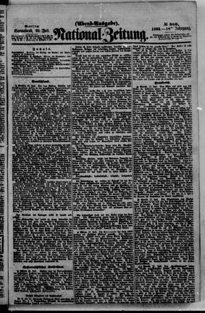 National-Zeitung vom 29.07.1865