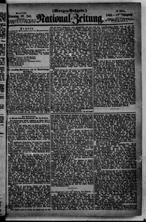 Nationalzeitung on Jul 30, 1865