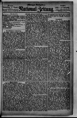 Nationalzeitung vom 03.08.1865