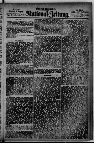 Nationalzeitung vom 04.08.1865