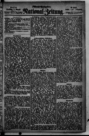National-Zeitung on Aug 8, 1865
