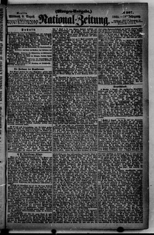 Nationalzeitung on Aug 9, 1865
