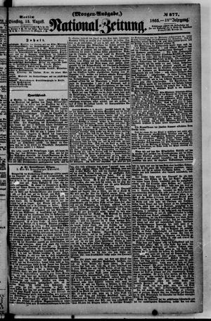 National-Zeitung vom 15.08.1865