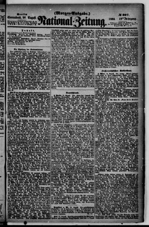 Nationalzeitung vom 26.08.1865