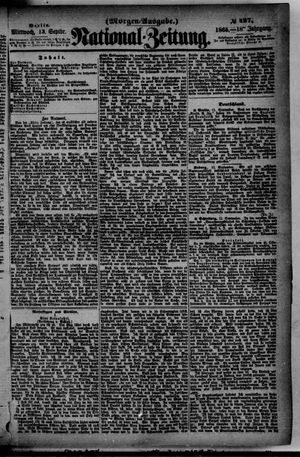National-Zeitung vom 13.09.1865