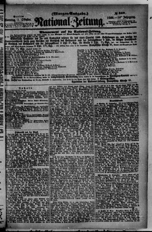 Nationalzeitung on Oct 1, 1865