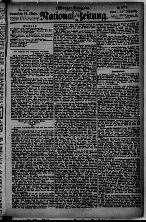 Nationalzeitung vom 12.10.1865