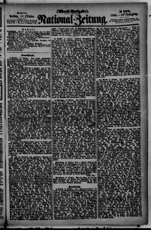 Nationalzeitung vom 13.10.1865