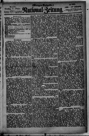 National-Zeitung vom 17.10.1865