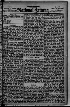 National-Zeitung vom 17.10.1865
