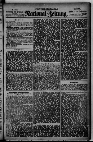 National-Zeitung vom 22.10.1865