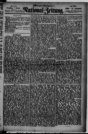 Nationalzeitung vom 07.11.1865