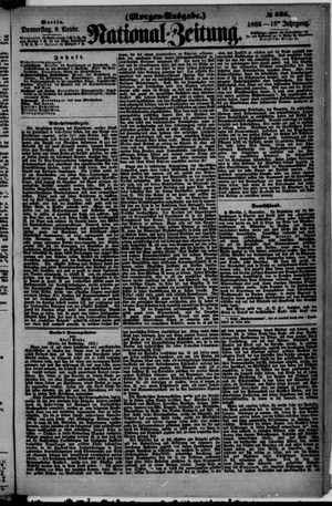 Nationalzeitung vom 09.11.1865