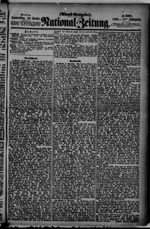Nationalzeitung on Nov 23, 1865