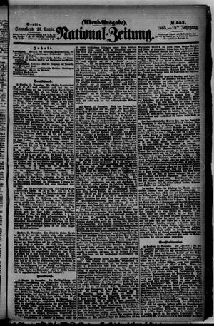 Nationalzeitung on Nov 25, 1865