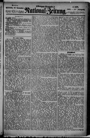 Nationalzeitung on Nov 29, 1865