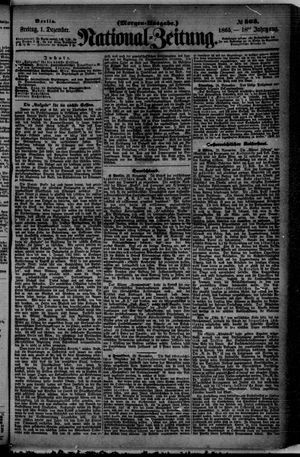 Nationalzeitung vom 01.12.1865
