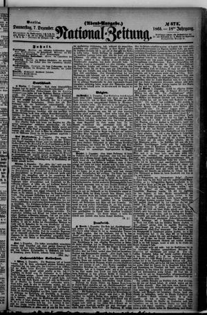 Nationalzeitung on Dec 7, 1865