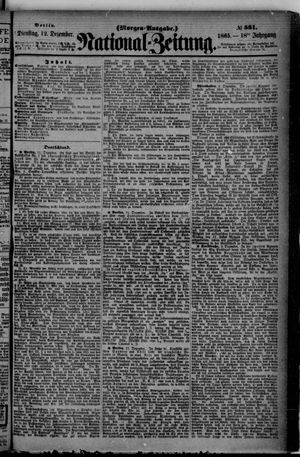 National-Zeitung vom 12.12.1865