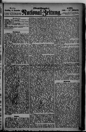 Nationalzeitung vom 12.12.1865