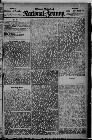 National-Zeitung vom 13.12.1865