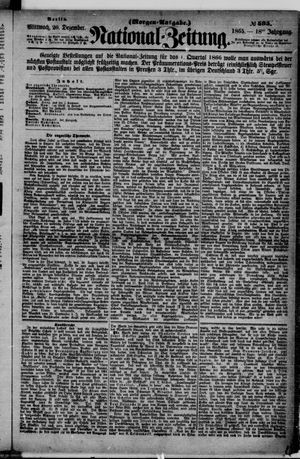 Nationalzeitung on Dec 20, 1865