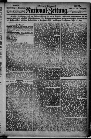 National-Zeitung vom 21.12.1865