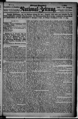 Nationalzeitung vom 23.12.1865