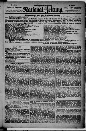 Nationalzeitung on Dec 29, 1865