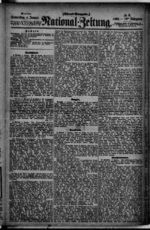 Nationalzeitung vom 04.01.1866