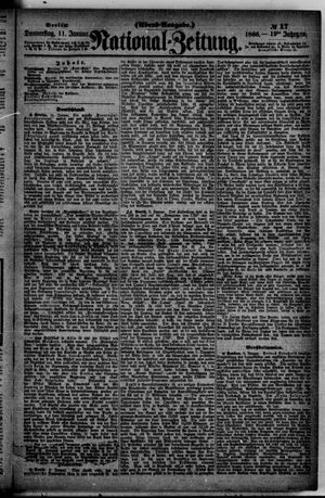 Nationalzeitung on Jan 11, 1866