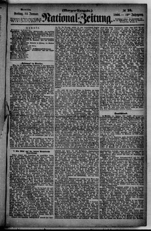Nationalzeitung vom 12.01.1866