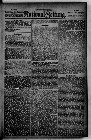 National-Zeitung vom 18.01.1866
