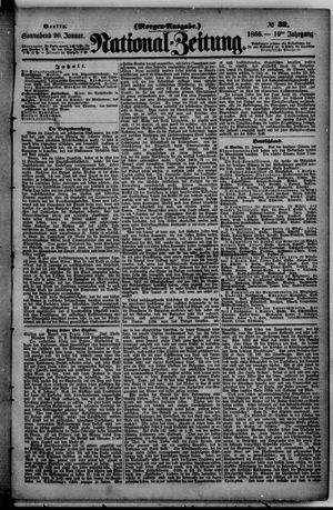 Nationalzeitung vom 20.01.1866