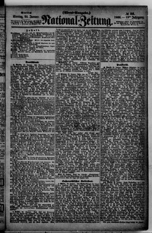 National-Zeitung vom 22.01.1866