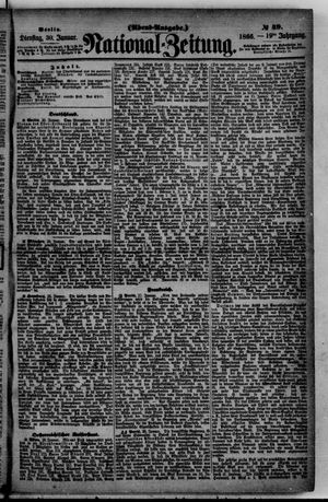 Nationalzeitung on Jan 30, 1866