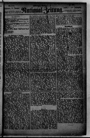 Nationalzeitung vom 31.01.1866