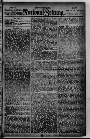 Nationalzeitung on Feb 3, 1866