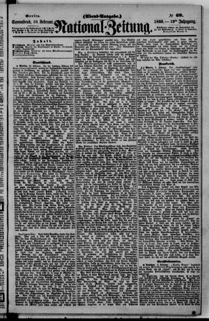National-Zeitung vom 10.02.1866