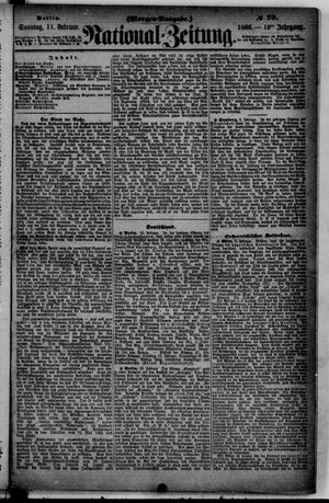 Nationalzeitung on Feb 11, 1866
