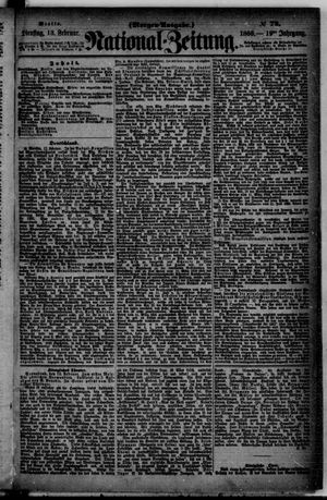 Nationalzeitung vom 13.02.1866