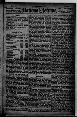 Nationalzeitung vom 17.02.1866